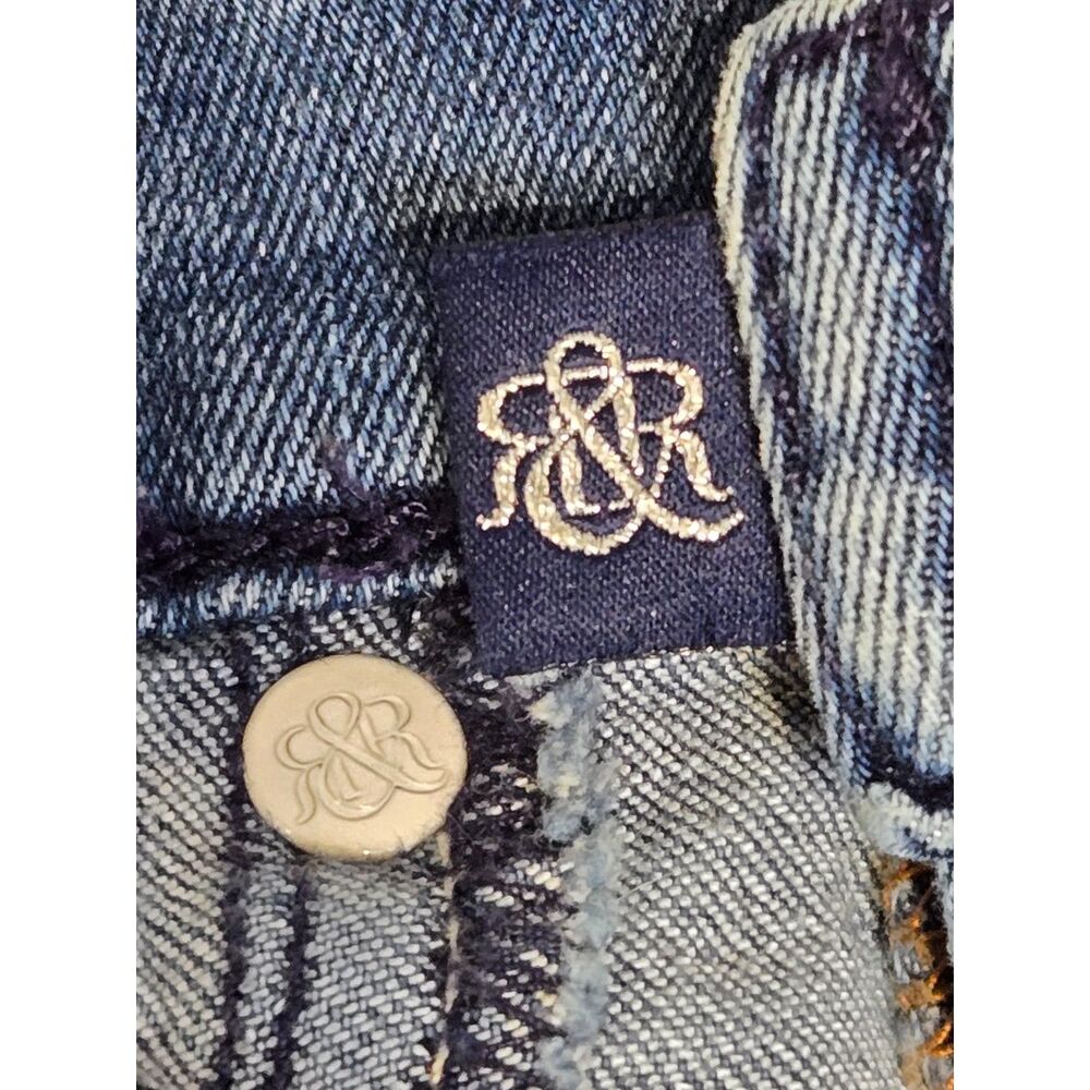 Rock & Republic Kashmere Skinny Jeans Womens Size 2 Blue Stretch Denim - Picture 12 of 13